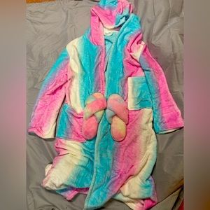 Robe and Slipper Set